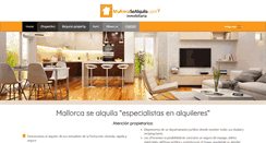 Desktop Screenshot of mallorcasealquila.com